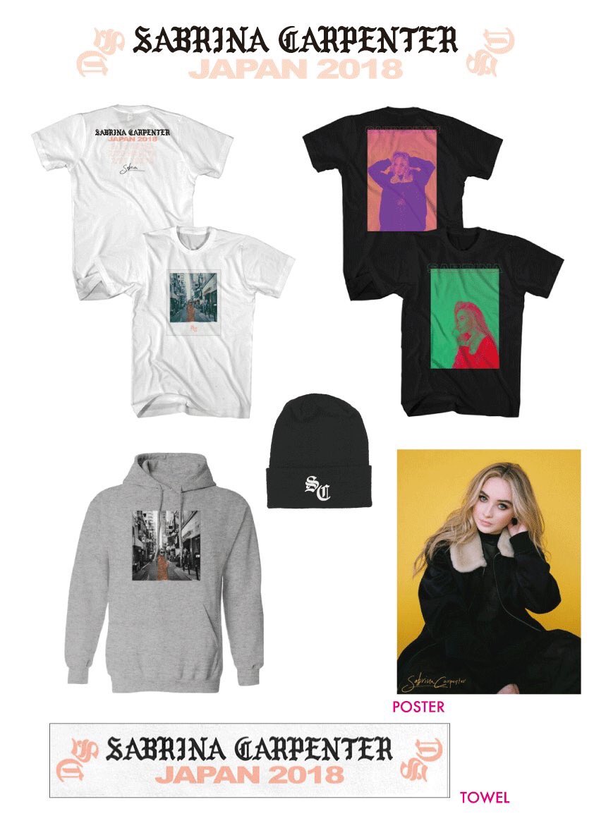Step up your style game with Sabrina Carpenter merchandise